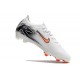 Nike Air Zoom Mercurial Vapor 16 Elite FG Blanco Naranja Negro