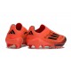 Zapatillas Adidas F50+ Laceless FG Rojo Negro