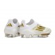 Zapatillas Adidas F50+ Laceless FG Ftwr Blanco Dorado Met 