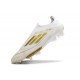 Zapatillas Adidas F50+ Laceless FG Ftwr Blanco Dorado Met 