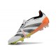 adidas Predator Elite Foldover Tongue FG Blanco Negro Naranja