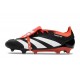 adidas Predator Elite Foldover Tongue FG Negro Blanco Rojo