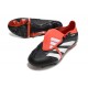 adidas Predator Elite Foldover Tongue FG Negro Blanco Rojo