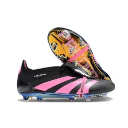 adidas Predator Elite Foldover Tongue FG Negro Rosa