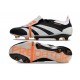 adidas Predator Elite Foldover Tongue FG Negro Blanco Naranja