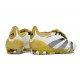 adidas Predator Elite Foldover Tongue FG Blanco Oro Plata