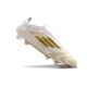 Bota de Futbol Adidas F50 Elite LL FG Ftwr Blanco Dorado Met