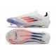 Bota de Futbol Adidas F50 Elite LL FG Ftwr Blanco Azul Lúcido Rojo