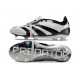 adidas Predator Elite Foldover Tongue FG Plata Negro