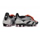 adidas Predator Elite Foldover Tongue FG Negro Plata Rojo