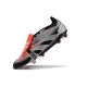 adidas Predator Elite Foldover Tongue FG Negro Plata Rojo