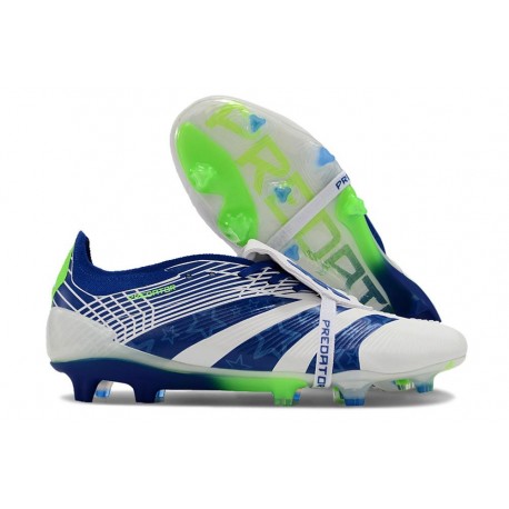 adidas Predator Elite Foldover Tongue FG Blanco Azul Verde