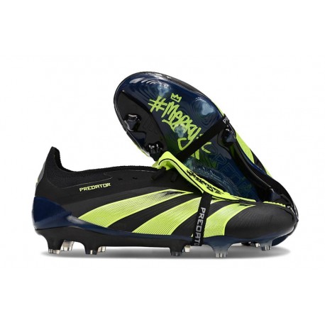 adidas Predator Elite Foldover Tongue FG Negro Verde