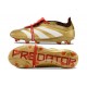 adidas Predator Elite Foldover Tongue FG Dorado Blanco Rojo