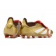 adidas Predator Elite Foldover Tongue FG Dorado Blanco Rojo