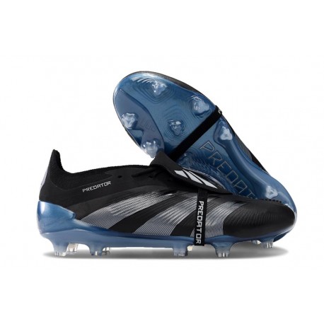 adidas Predator Elite Foldover Tongue FG Negro Azul