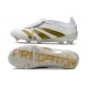 adidas Predator Elite Foldover Tongue FG Ftwr Blanco Dorado Met