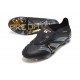 adidas Predator Elite Foldover Tongue FG Negro Carbón Dorado Met