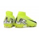 Bota Nike Air Zoom Mercurial Superfly X Elite FG Volt Negro Plata