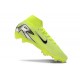 Bota Nike Air Zoom Mercurial Superfly X Elite FG Volt Negro Plata