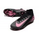 Bota Nike Air Zoom Mercurial Superfly X Elite FG Negro Rosa