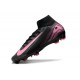 Bota Nike Air Zoom Mercurial Superfly X Elite FG Negro Rosa