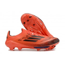 Bota Adidas F50+ Elite FG Turbo Aurora Negro Platino Met