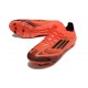 Bota Adidas F50+ Elite FG Turbo Aurora Negro Platino Met