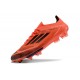 Bota Adidas F50+ Elite FG Turbo Aurora Negro Platino Met