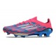 Bota Adidas F50+ Elite FG Solar Azul Ftwr Blanco Solar Rosa