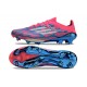 Bota Adidas F50+ Elite FG Solar Azul Ftwr Blanco Solar Rosa