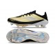 Bota Adidas F50+ Elite FG Dorado Met Negro Blanco