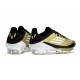 Bota Adidas F50+ Elite FG Dorado Met Negro Blanco