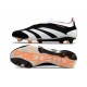 adidas Botas Futbol Predator Elite Laceless FG Negro Blanco Naranja