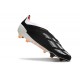 adidas Botas Futbol Predator Elite Laceless FG Negro Blanco Naranja