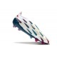 adidas Botas Futbol Predator Elite Laceless FG Blanco Azul Rojo