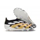 adidas Botas Futbol Predator Elite Laceless FG Negro Blanco Dorado