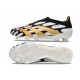 adidas Botas Futbol Predator Elite Laceless FG Negro Blanco Dorado