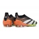 adidas Botas Futbol Predator Elite Laceless FG Negro Blanco Naranja Verde