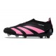 adidas Botas Futbol Predator Elite Laceless FG Negro Rosa