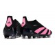 adidas Botas Futbol Predator Elite Laceless FG Negro Rosa