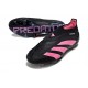 adidas Botas Futbol Predator Elite Laceless FG Negro Rosa