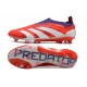 adidas Botas Futbol Predator Elite Laceless FG Rojo Blanco