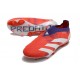 adidas Botas Futbol Predator Elite Laceless FG Rojo Blanco