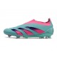 adidas Botas Futbol Predator Elite Laceless FG Azul Rosa