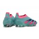 adidas Botas Futbol Predator Elite Laceless FG Azul Rosa