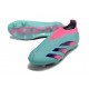 adidas Botas Futbol Predator Elite Laceless FG Azul Rosa