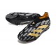 adidas Botas Futbol Predator Elite Laceless FG Negro Dorado