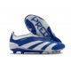 adidas Botas Futbol Predator Elite Laceless FG Azul Blanco