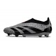 adidas Botas Futbol Predator Elite Laceless FG Carbón Negro